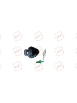 Vector Battery Silver Charger 3-Way Plug Kit (Charger-side)